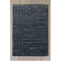 Bayliss Rugs Aruba Hand Knotted Modern Wool Floor Area Rug 250cm x 350cm Dark Grey