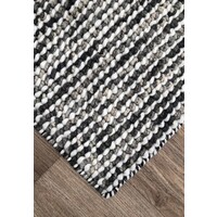 Bayliss Rugs Barossa Hand Woven Wool Rug 250cm x 350cm Riverstone Grey