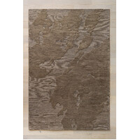 Bayliss Rugs Bermuda Hand Knotted Modern Wool Floor Area Rug 200cm x 300cm Mocha Brown