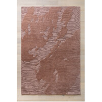 Bayliss Rugs Bermuda Hand Knotted Modern Wool Floor Area Rug 250cm x 350cm Orchid Blush 