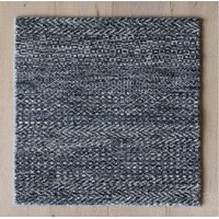 Bayliss Rugs Brando Hand Knotted Modern Wool Floor Area Rug 300cm x 400cm Sea Water Blue