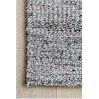 Bayliss Rugs Bungalow Designer Floor Wool Hall Runner Oyster Shell 80cm x 400cm