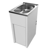 Castano 30L Laundry Cabinet with Tub White VASCA SSVAS30L