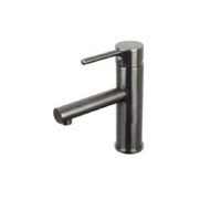Castano Fixed Bathroom Basin Mixer 6 Star Rated 35mm Cartridge Gun Metal Milan MIBA6S-GM