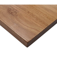 Solid Timber Table Top Wooden Restaurant Indoor Square 700mm x 700mm Messmate