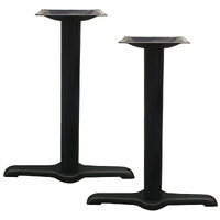 Park Twin Pedestal Cast Iron Table Base Double Dining Legs 70cm High
