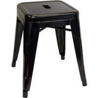 Tolix Xavier Pauchard Replica Metal Stool 460mm Black
