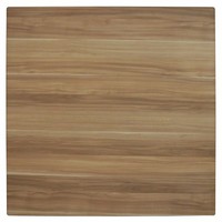 Table Top Square Outdoor 800mm Cafe Antiscratch UV Flat Edge Blackbutt