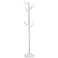 Cactus Hat and Coat Stand Hatstand Metal White