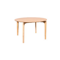 Nordic 1200mm Round Dining Table Scandinavian Design Natural