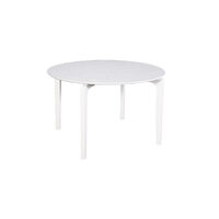 Nordic 1200mm Round Dining Table Scandinavian Design White