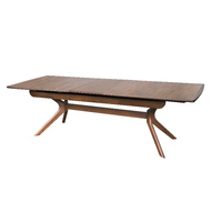 York 2100mm - 2600mm Auto Extension Dining Table Rectangular Natural