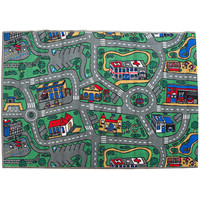 Children's Rug City Roads play mat 100cm x 150cm