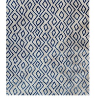 Santorini Blue Coastal Modern Floor Rugs soft Polyester Tassels 160cm x 230cm