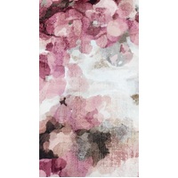 Valentina Super Soft Rosa Rug 160cm x 230cm Artist Floral Polyester Wall Hung Floor Covering