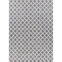 Seaspray Hallway Runner Rubber Backed Hall Way Carpet Moroccan Shaded Grey 9992 66cm wide