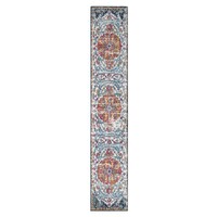 Provence Traditional Modern Floor Hall Runner Polypropylene 80cm x 300cm Multi colour