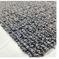 City Loop Light Grey 100% Polypropylene Textured Carpet Wall to Wall PLM