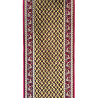 Inca Beige Hallway Runner Rubber Back 67cm wide Hall Carpet NEW