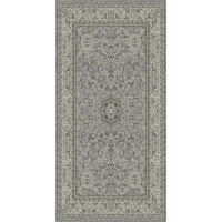 Verona Rug 1.2 Million Point Heat Set Poly Rug Floor Runner 80cm x 300cm 9056 Grey