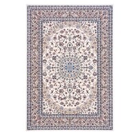 Baluchi Rug Traditional Heritage Heat Set Poly 200cm x 290cm Mos Rugs Ivory Multi