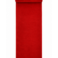 CELEBRITY Red Plush Pile Carpet Wedding Runner 80cm Wide Floor Entrance Carpet 