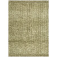 Canyon Rug Modern Plain Contemporary Rugs Soft Polyester 160cm x 230cm Green