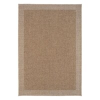 Solara Rug Mos Rugs Indoor Outdoor Heat Set Polypropylene Carpet 200cm x 290cm Natural Tan