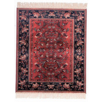 Italtex Rugs Chiraz Art Silk Hallway Floor Carpet Runner 68cm x 230cm Red 5752-12