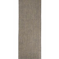 Seaspray Pindot Brown with Silver Dots Hall Runner Rubber Backed Hallway Carpet 67cm wide 3787