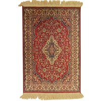 Chiraz Art Silk Italtex Rugs 100cm x 137cm Floor Carpet Rug Red 9099-12