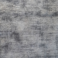Konya Shaggy Rug Heat Set Poly Area Carpet 160cm x 230cm Ice Grey