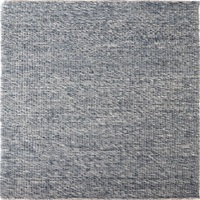 Mos Rugs Large Dasha Hand woven Wool Blend Rug Blue Grey 240cm x 320cm