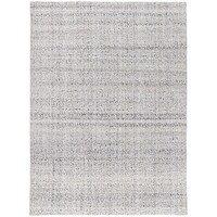 Salar Gunj Contemporary Wool Weave Look Floor Carpet 160cm x 230cm Anthracite GREY