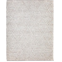 Mos Rugs Wool Blend Rug Handwoven Floor area Carpet 200cm x 290cm Colombo Beige