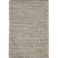 Mos Rugs Wool Blend Rug Serenity Hand woven Loop Floor area Carpet 200cm x 290cm Black White
