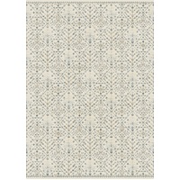 Mos Rugs Prudence French Provincial Rug Heat Set Poly 160cm x 230cm Floor Carpet Ivory 17201