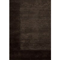 Bayliss Rugs Windsor Soft Wool / Artsilk Floor Area Covering Chocolate Brown 160cm x 230cm Rug