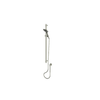 Bathroom Shower Rail Airflo Brushed Nickel Greens Tapware Skyla 186000BN