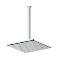 Bathroom Overhead Ceiling Shower 280mm Chrome Greens Tapware Skyla 186002CP