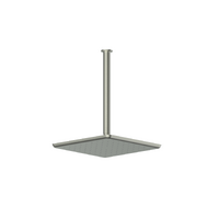 Bathroom Overhead Ceiling Shower 280mm Brushed Nickel Greens Tapware Skyla 186002BN