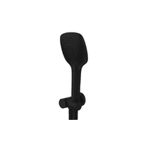 Bathroom Hand Shower with Wall Bracket Matte Black Greens Tapware Skyla 90401860MB