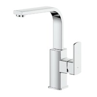 Greens Tapware Swept Side Lever Kitchen Sink Mixer Tap Chrome 34043001