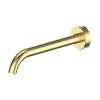 Greens Tapware Bath Spout Round 190mm Brushed Brass Gisele 18401906
