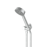 Greens Tapware Hand Shower with Wall Bracket Bathroom Textura Brushed Stainless 904680003
