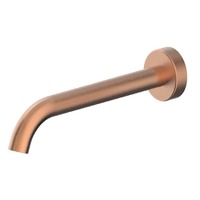 Greens Tapware Bath Spout Round 190mm Brushed Copper Gisele 18401908