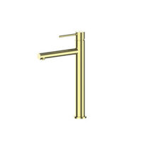 Greens Tapware Mika Tower Basin Mixer Bathroom Tap Brushed Brass 21212566