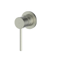 Mika Bathroom Shower Mixer Trim Kit Only Mini Plate PVD Brushed Nickel Greens Tapware 21212511