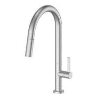 Greens Tapware Kitchen Sink Mixer Tap Pull-Down Brushed Nickel Luxe LF1810254BN
