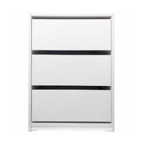 Wardrobe Drawers Insert 3 Drawer Robe Clothes Cabinet Storage Unit 505(W)mm x 680(H)mm White RI 5